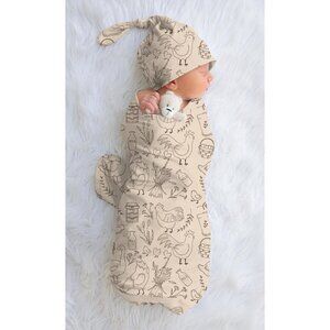 Farm Newborn Swaddle Blanket Set | Super Soft & Cozy Polyester Baby Essentials